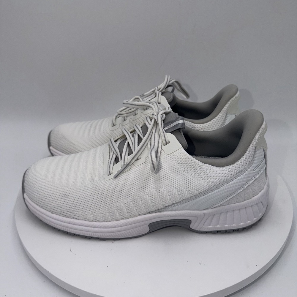Orthofeet Kita 80014 Shoes Womens 7 B White Orthopedic Walking Sneakers